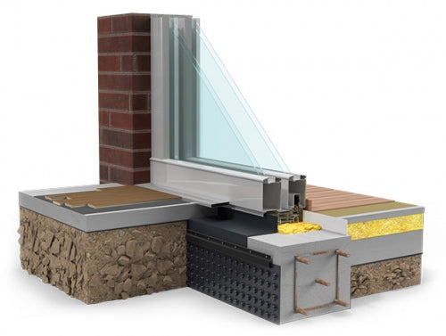EPDM PRO - Horizontal Moisture break at Floor level, window sills and wall plate